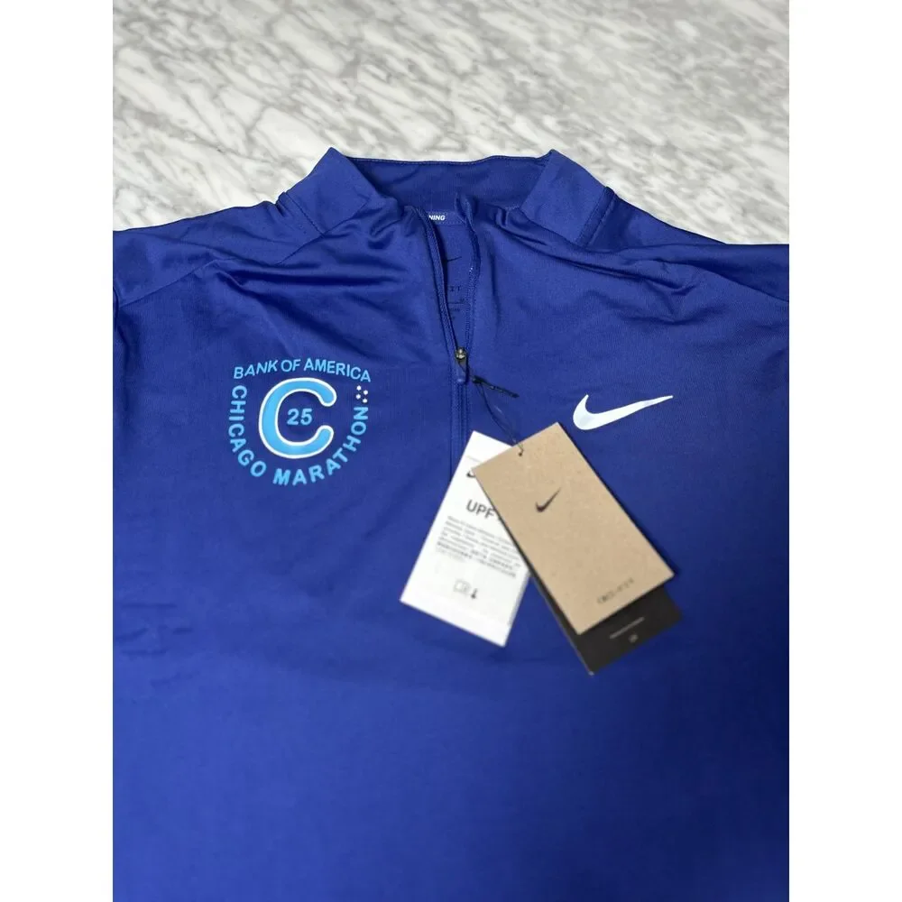 Nike Bank America Chicago Marathon 2025 Element 1/4 Zip Long Sleeve HQ4199 XL